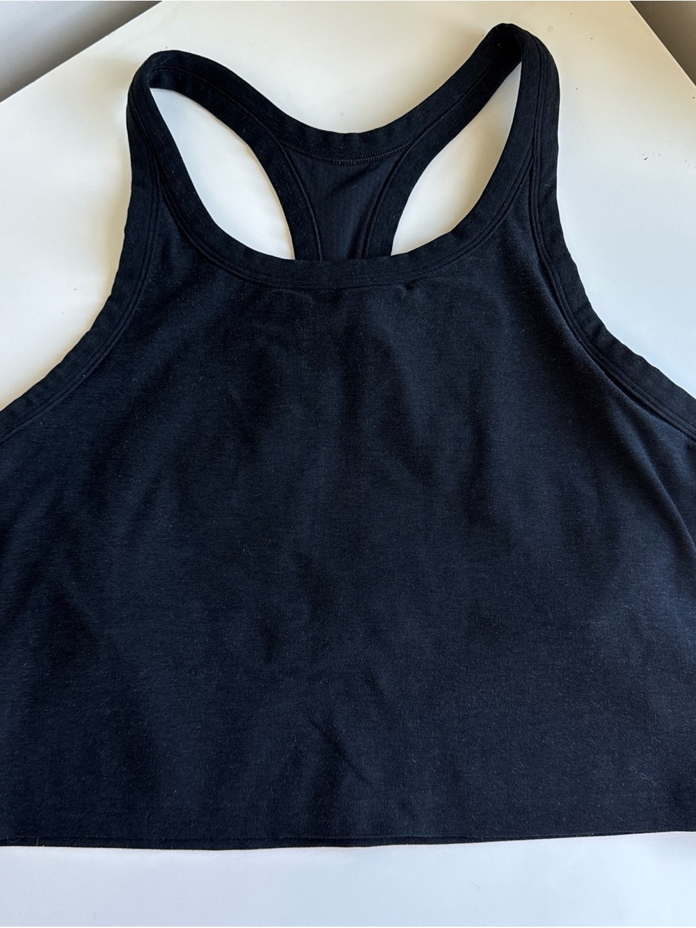 Vuori Black Racerback Tank